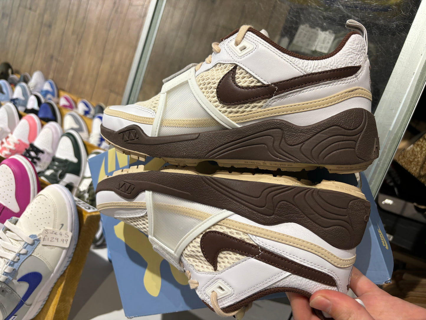 Nike Zoom Field Jaxx Travis Scott Light Chocolate UK 8