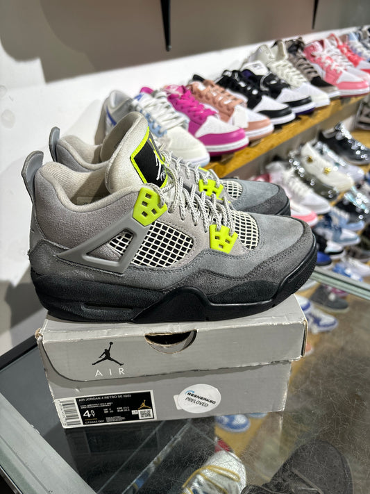 Jordan 4 Neon UK 4 (GS)