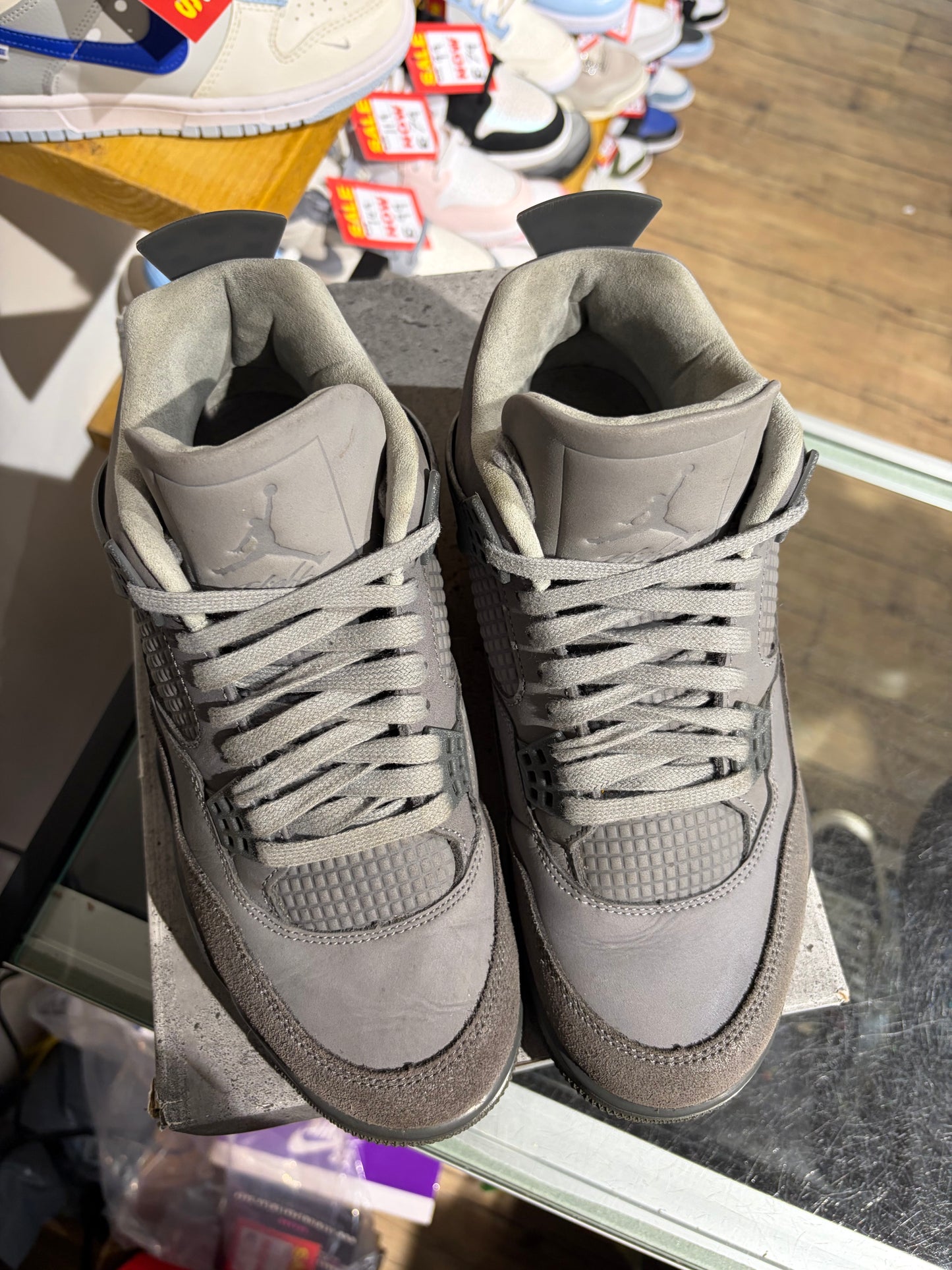 Air Jordan 4 Wet Cement UK 7.5