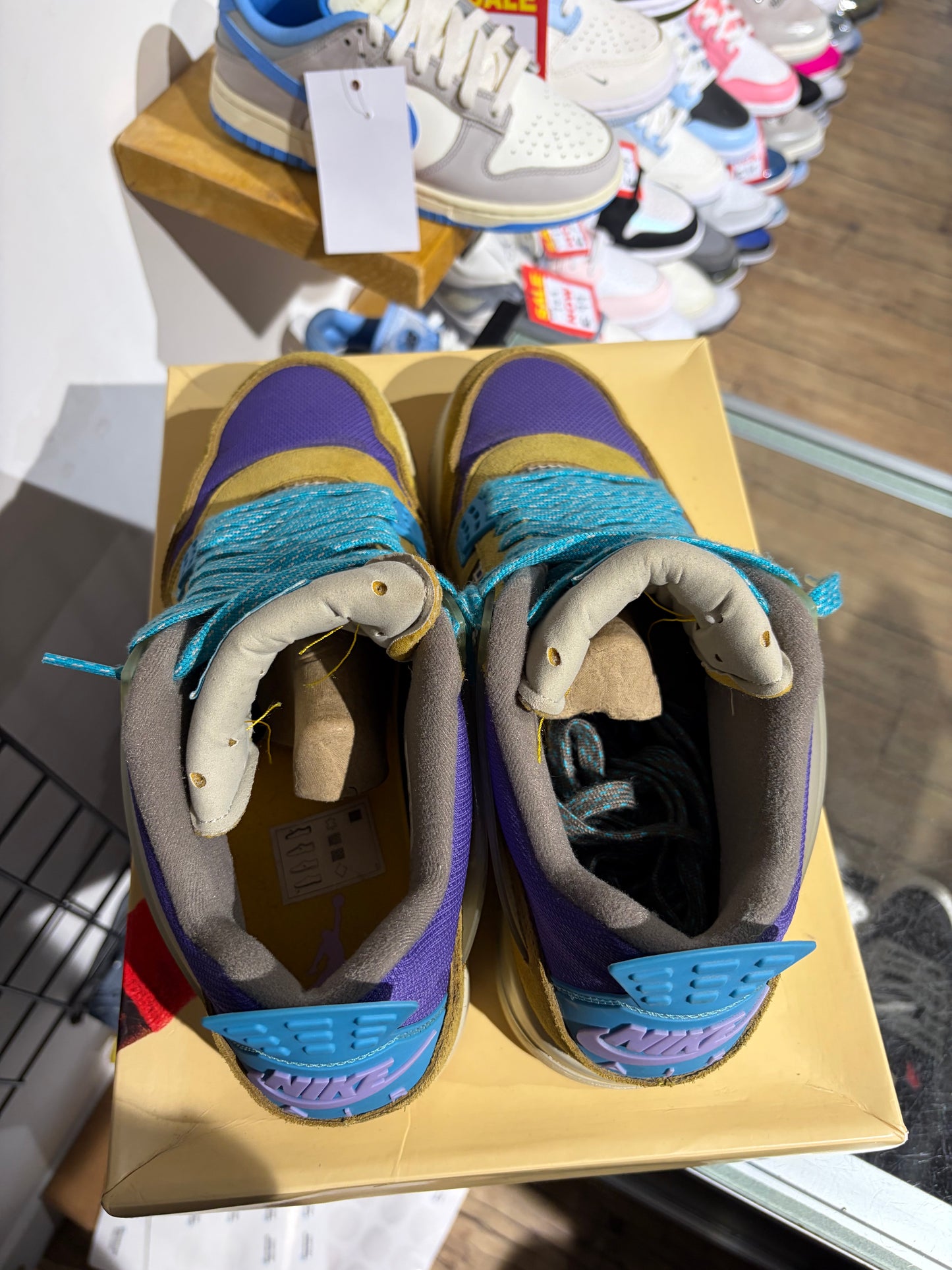 Union x Air Jordan 4 30th Anniversary Desert Moss UK 11