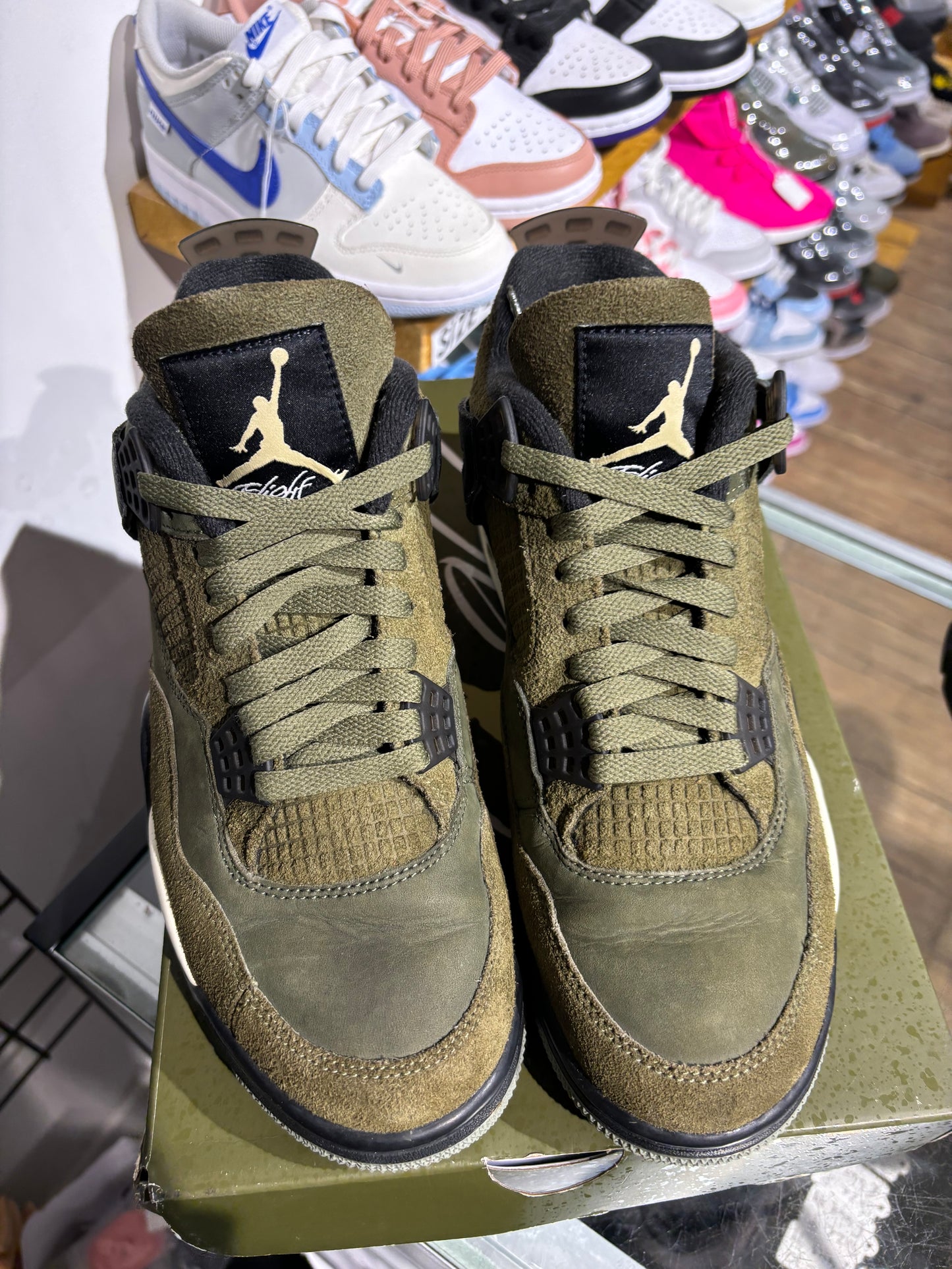 Air Jordan 4 Olive Craft UK 7.5