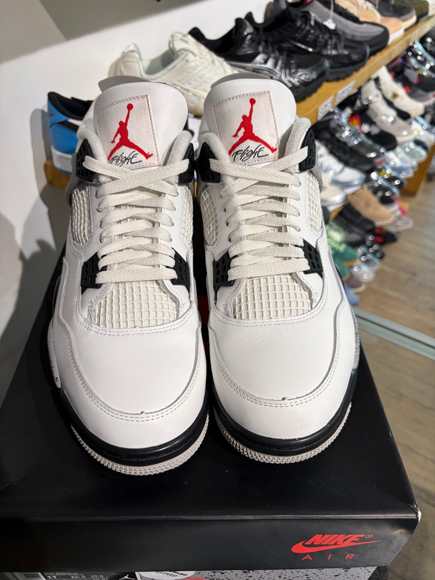 Jordan 4 White Cement UK 10