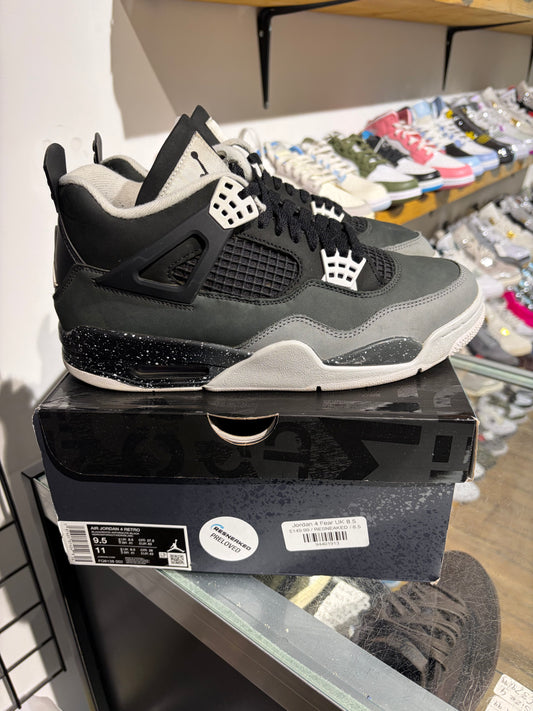 Jordan 4 Fear UK 8.5
