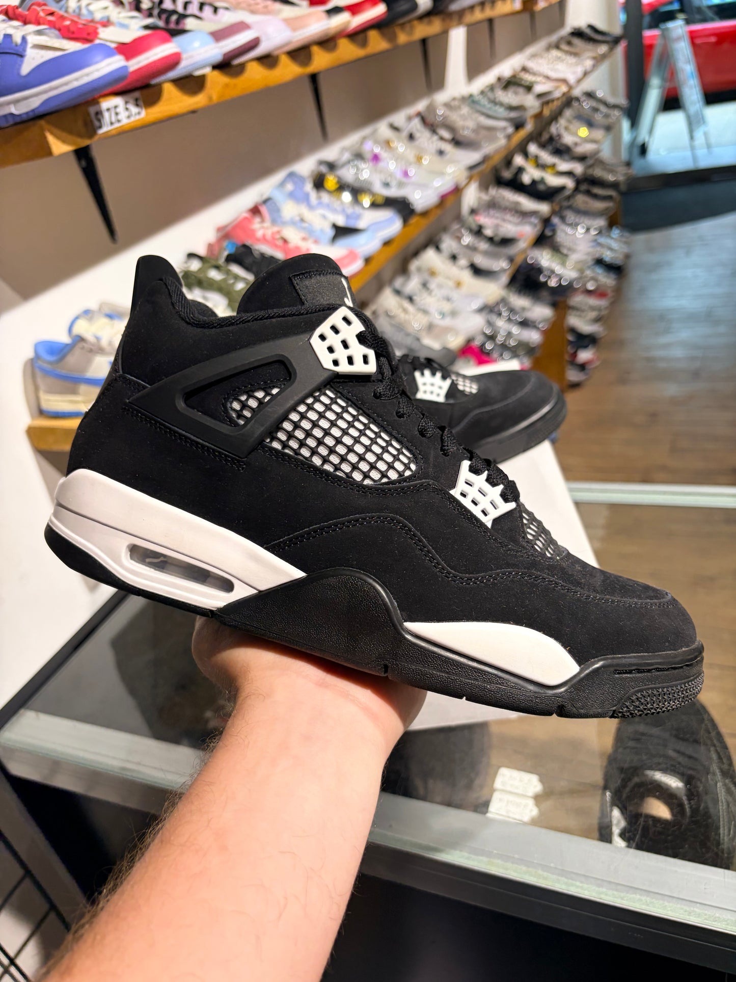 Jordan 4 White Thunder UK 9.5