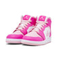 AIR JORDAN 1 MID FIERCE PINK (GS)