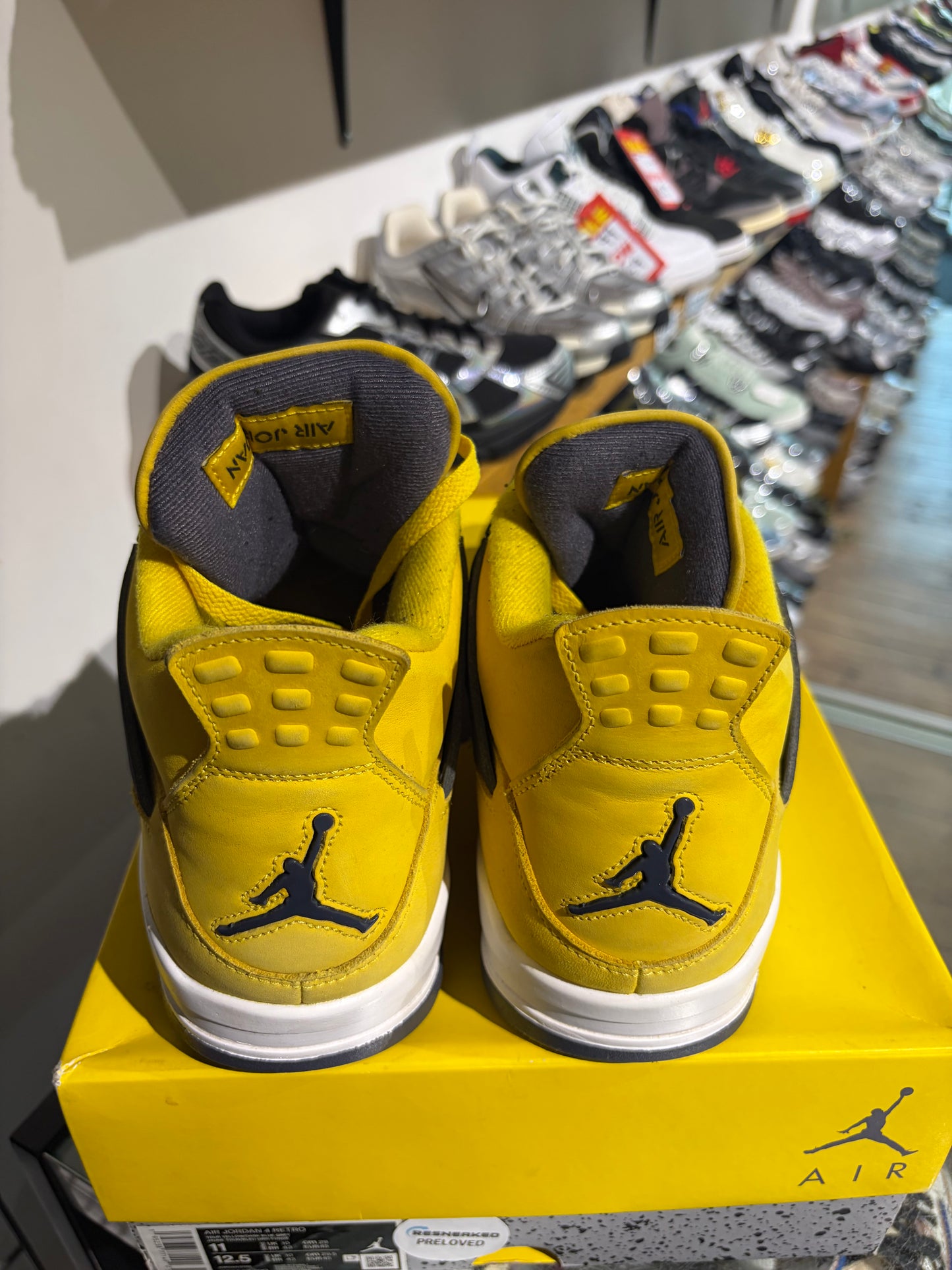 Jordan 4 Lightning UK 10 #228