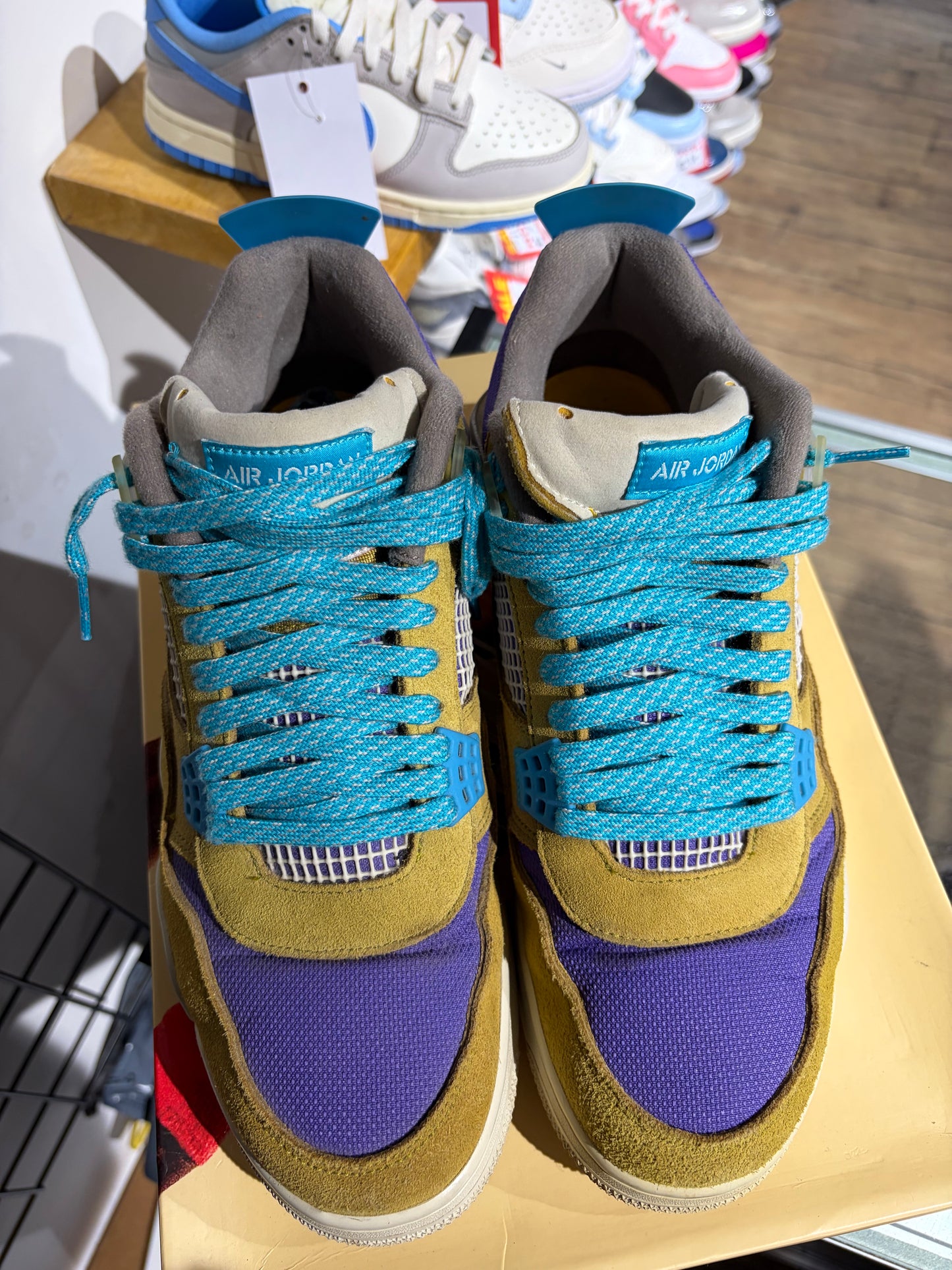 Union x Air Jordan 4 30th Anniversary Desert Moss UK 11