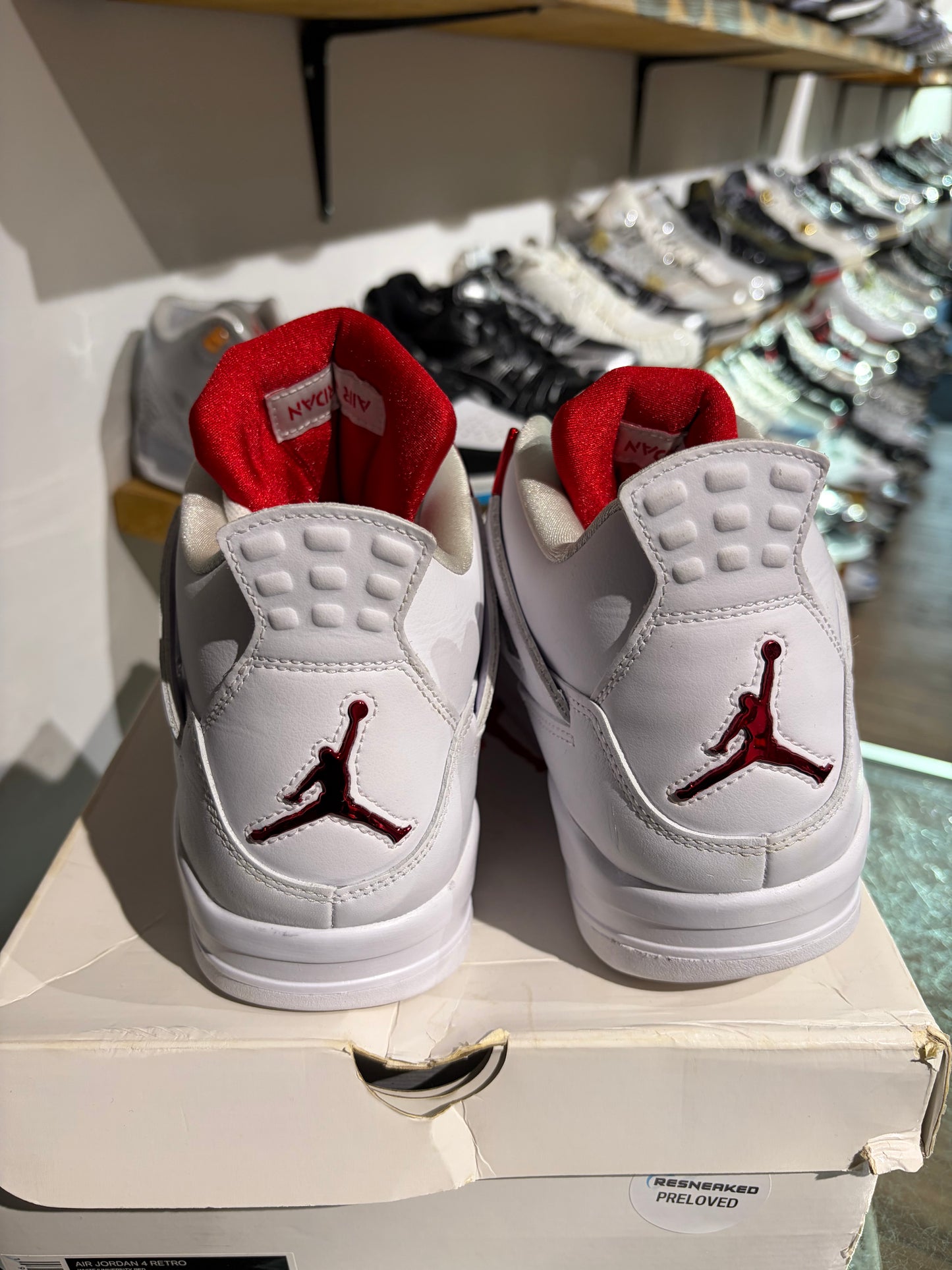 Jordan 4 Red Metallic UK 9.5