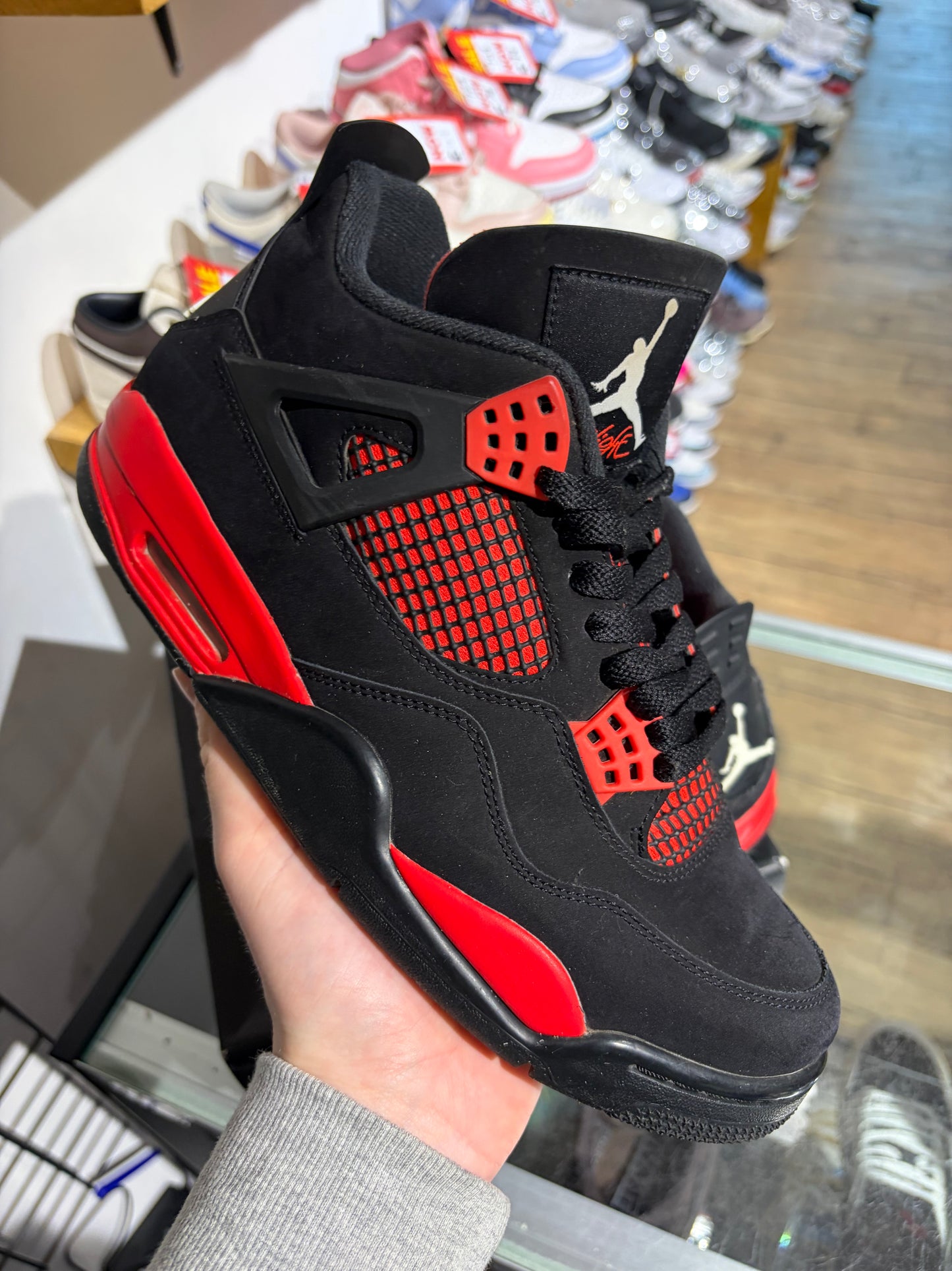 Air Jordan 4 Red Thunder UK 8.5