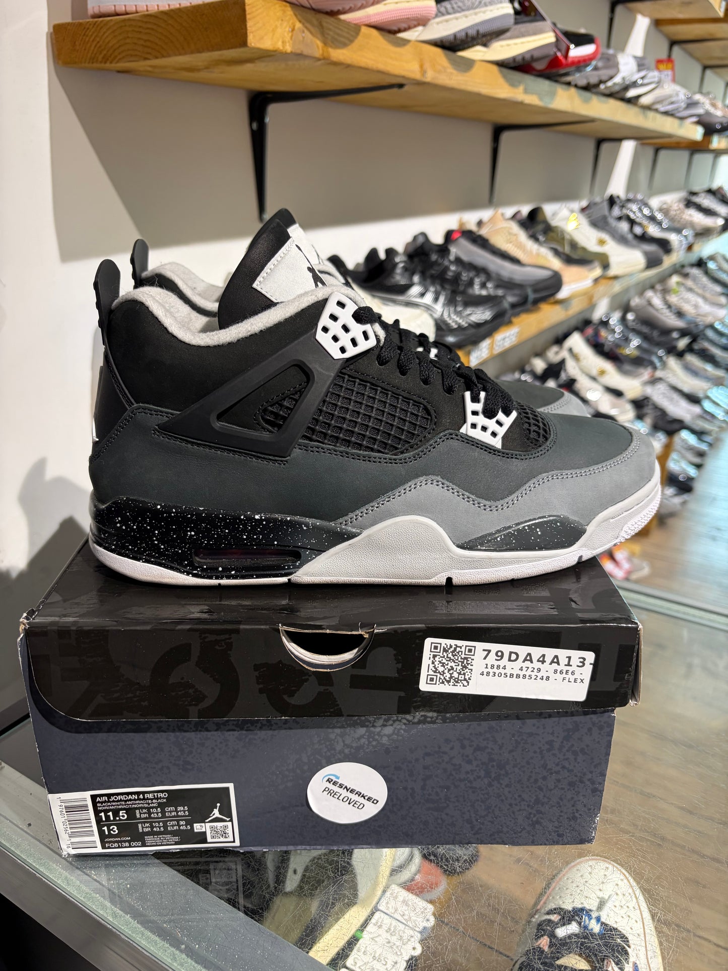 Jordan 4 Fear UK 10.5