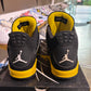 Air Jordan 4 Yellow Thunder UK 10