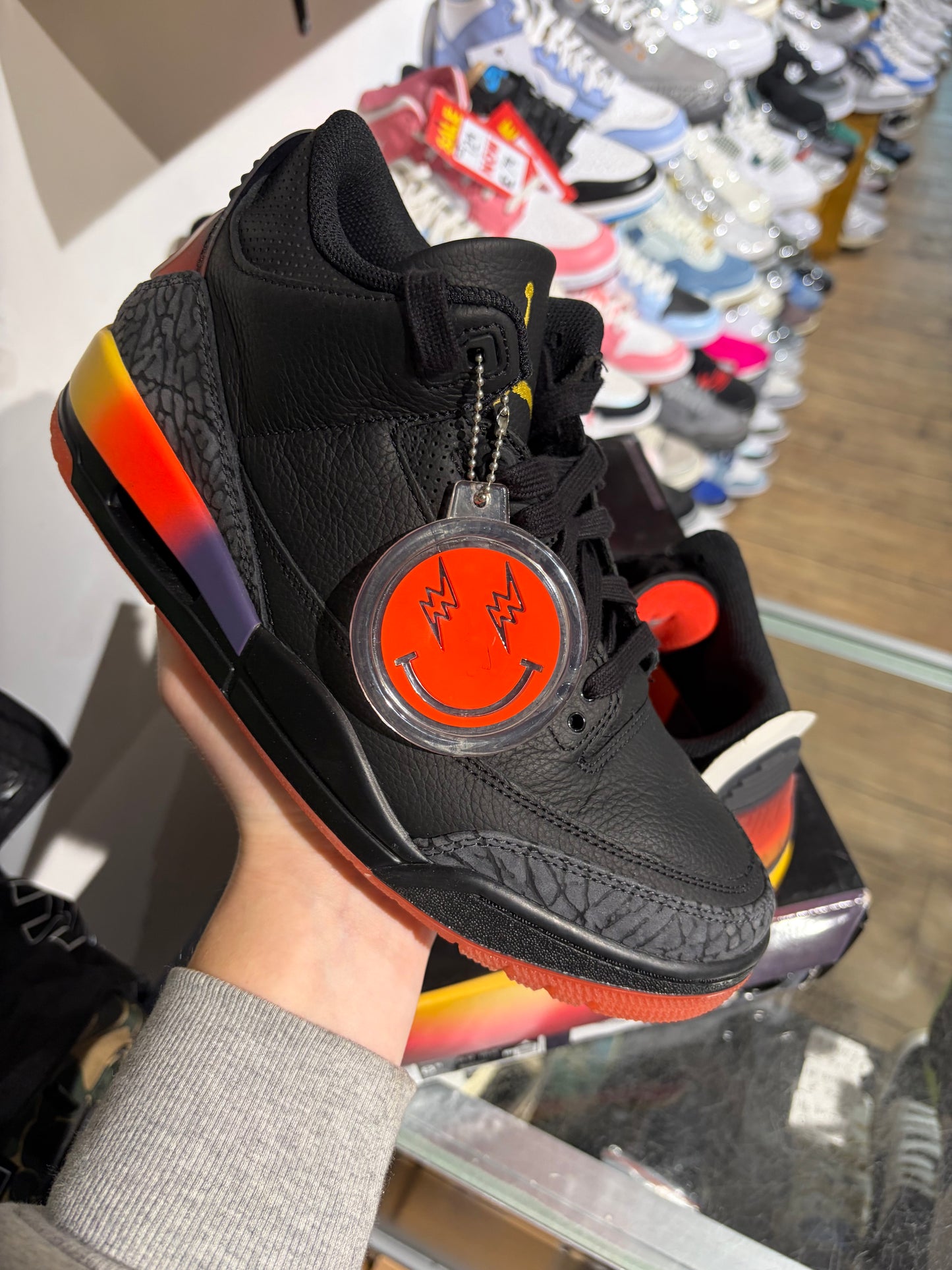 Air Jordan 3 x J Balvin Rio UK 7.5