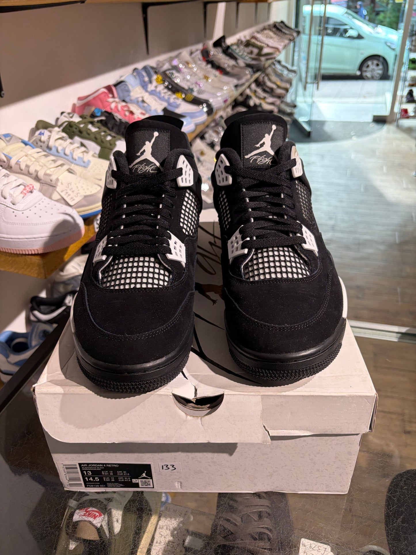 Air Jordan 4 White Thunder UK 12