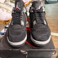Jordan 4 Black Canvas UK 10.5
