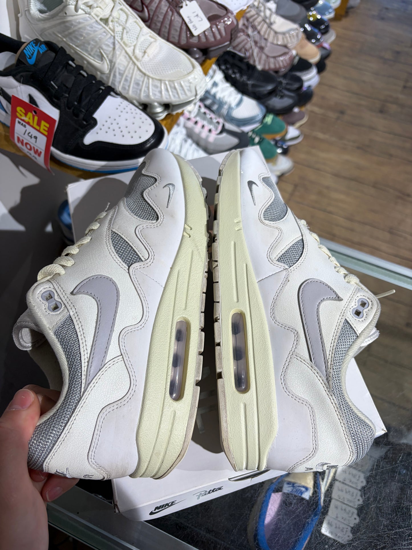Nike Air Max 1 x Patta White UK 9.5 #54
