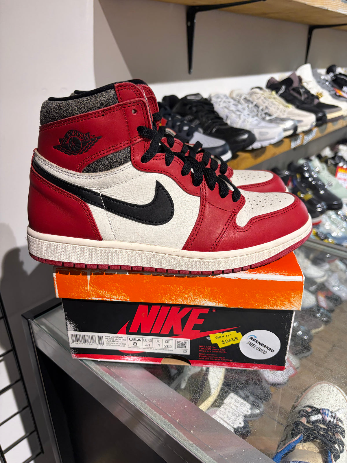 Jordan 1 High Lost and Found UK 7 #171