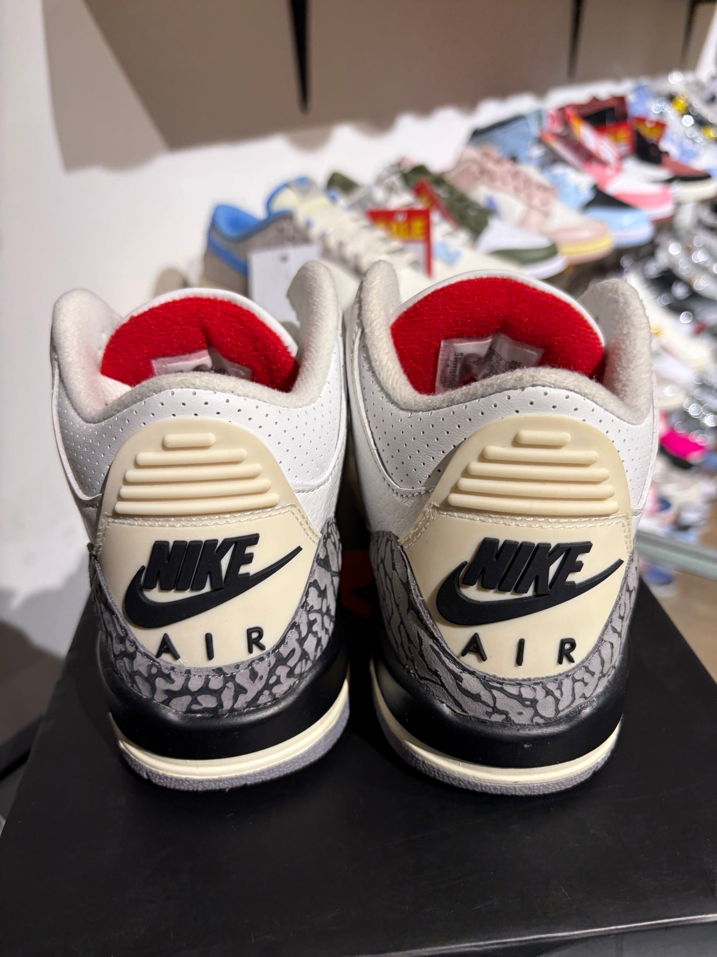 Air Jordan 3 White Cement Reimagined GS UK 4.5
