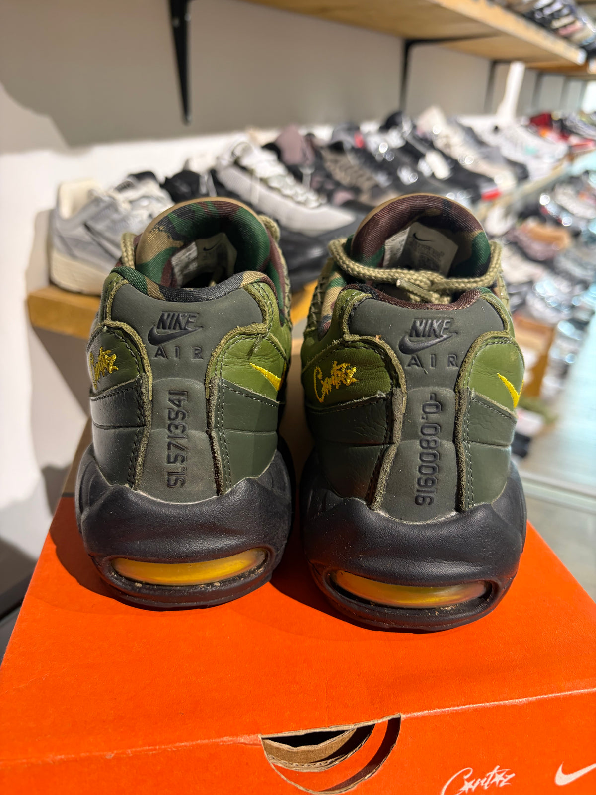 Nike AM95 Corteiz Gutta Green UK 5.5 #334
