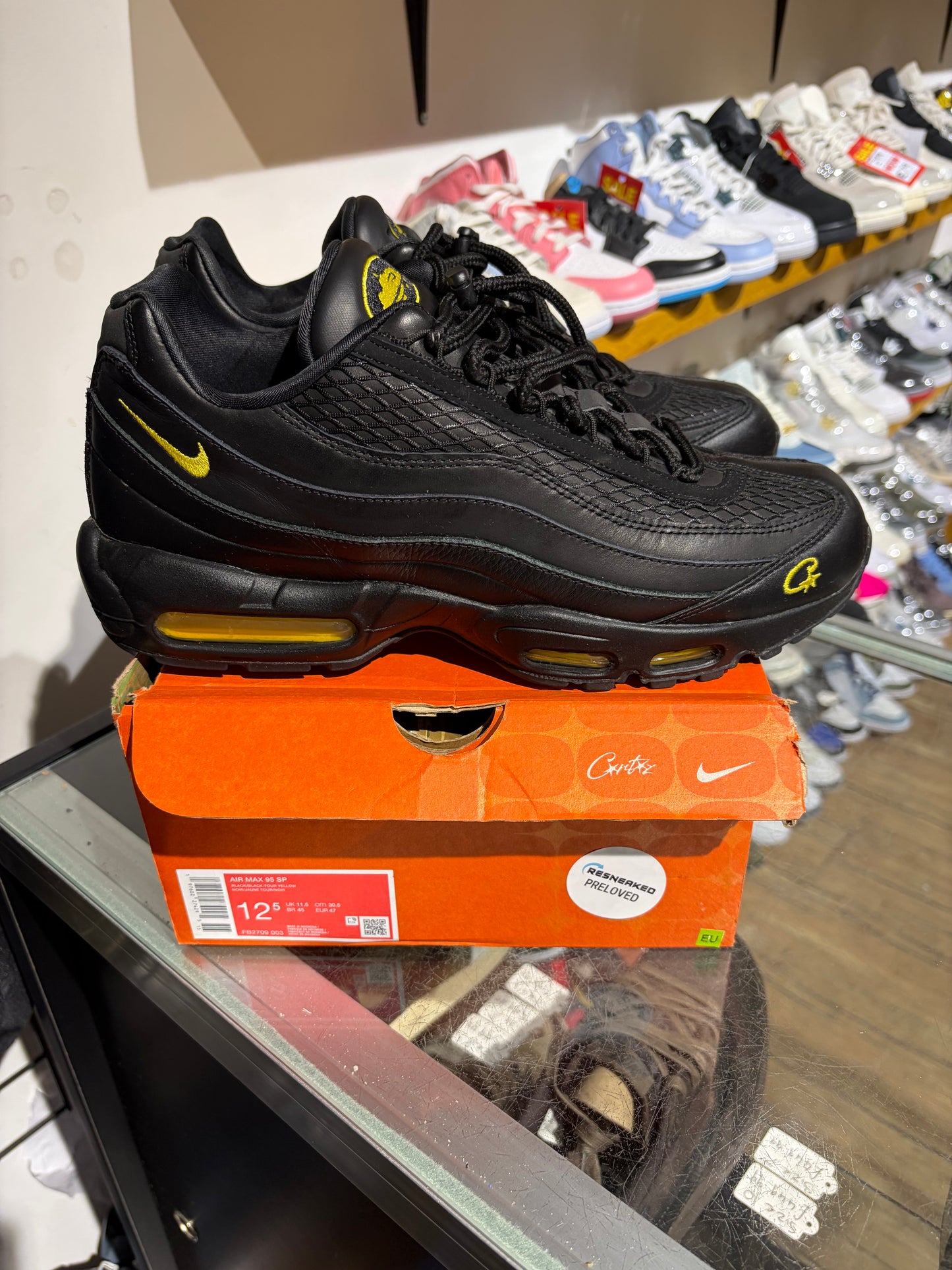 Nike Air Max 95 Corteiz Honey Black UK 11.5