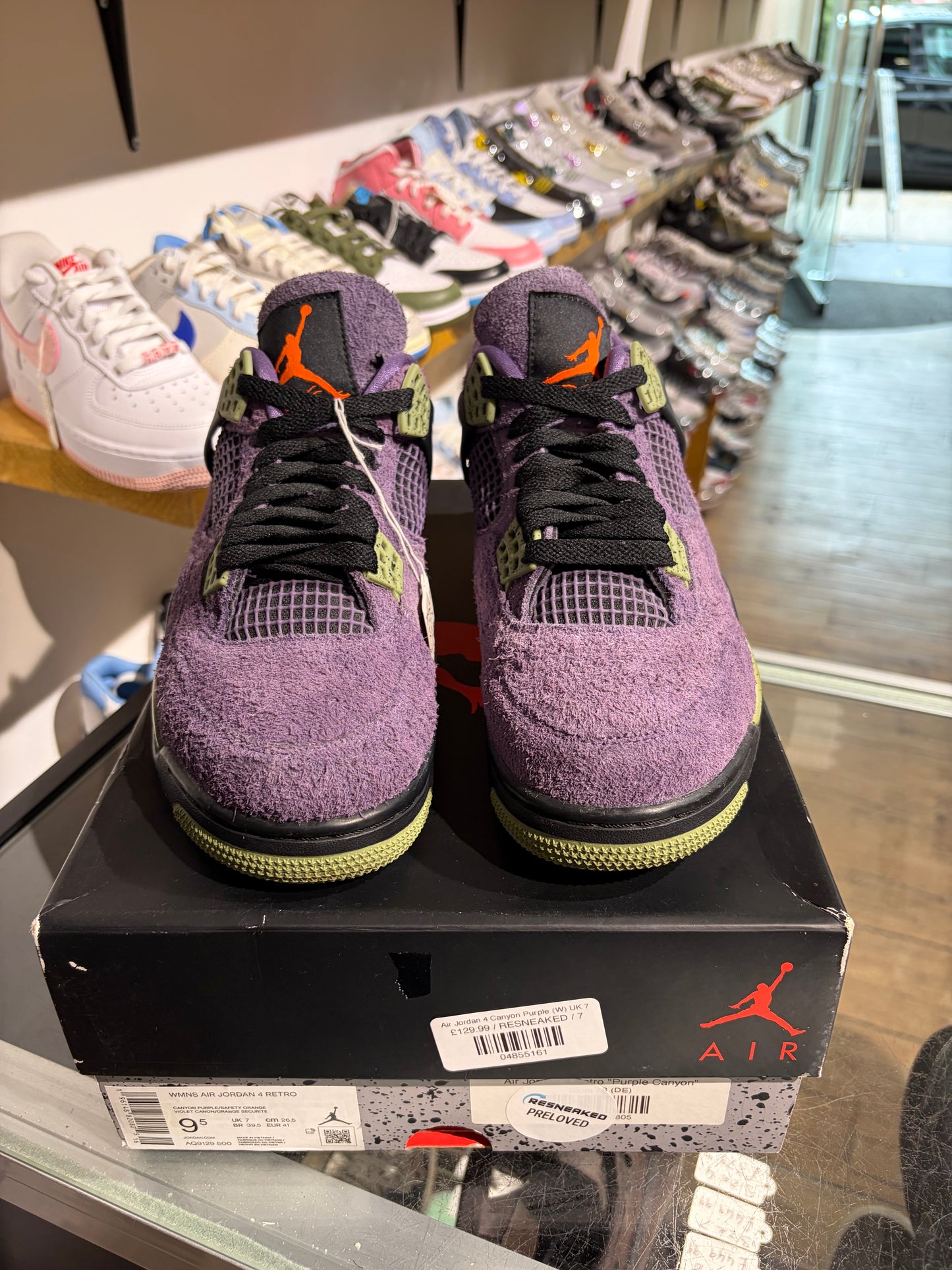 Air Jordan 4 Canyon Purple (W) UK 7