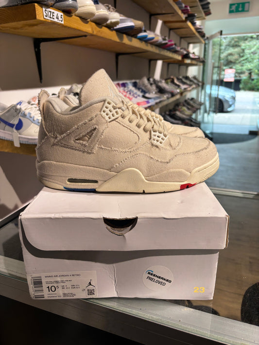 Jordan 4 Blank Canvas (W) UK 8