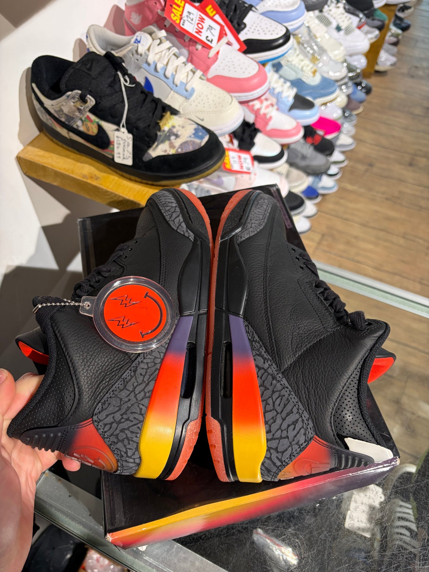 Air Jordan 3 x J Balvin Rio UK 7.5