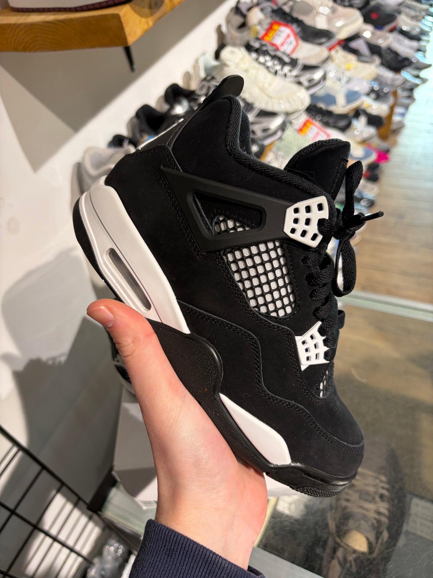 Jordan 4 White Thunder UK 6
