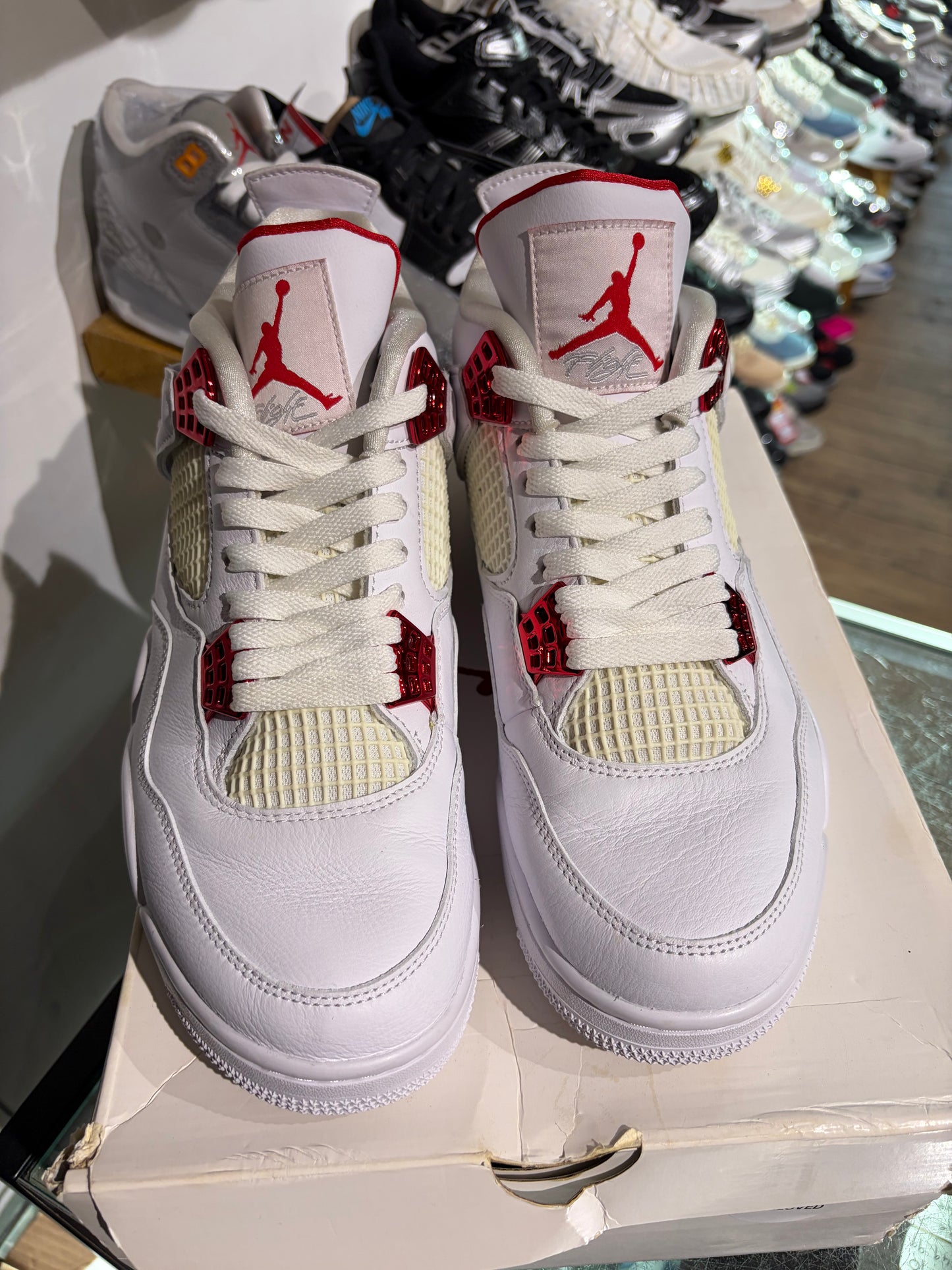 Jordan 4 Red Metallic UK 9.5