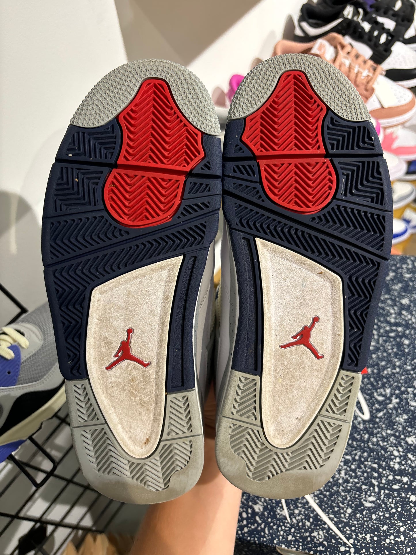 Jordan 4 Midnight Navy UK 7.5