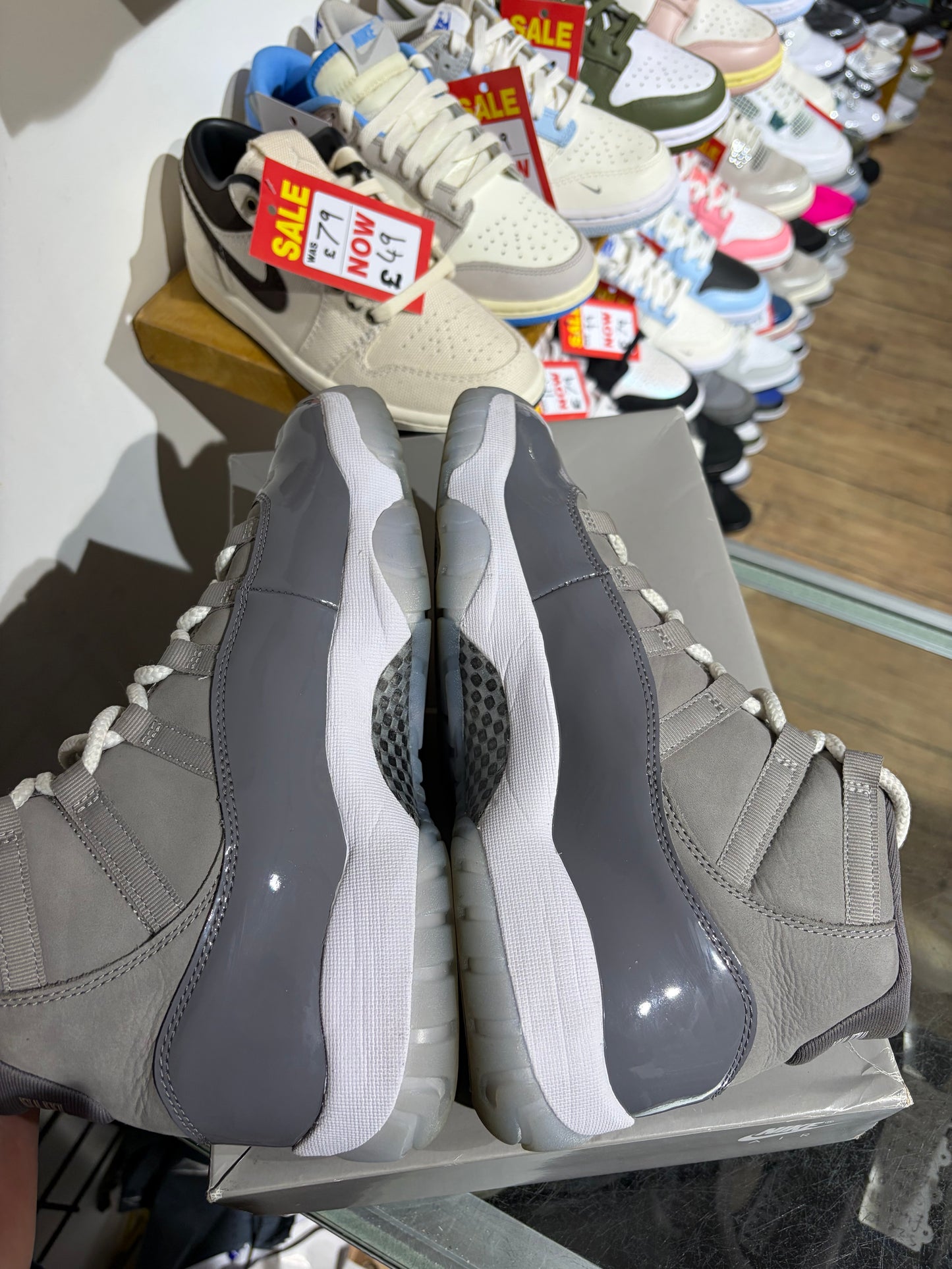 Air Jordan 11 Cool Grey UK 8