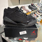Jordan 3 Black Cat UK 10 #24