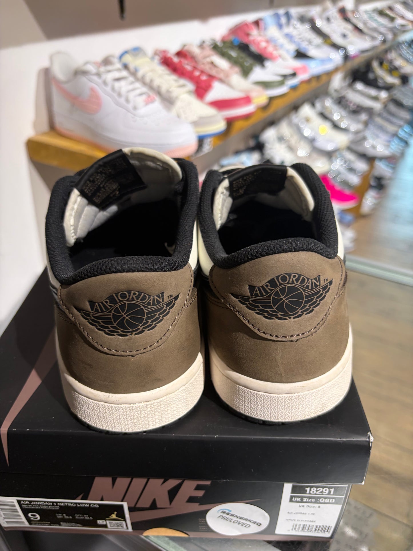 Jordan 1 Low Mocha UK 8