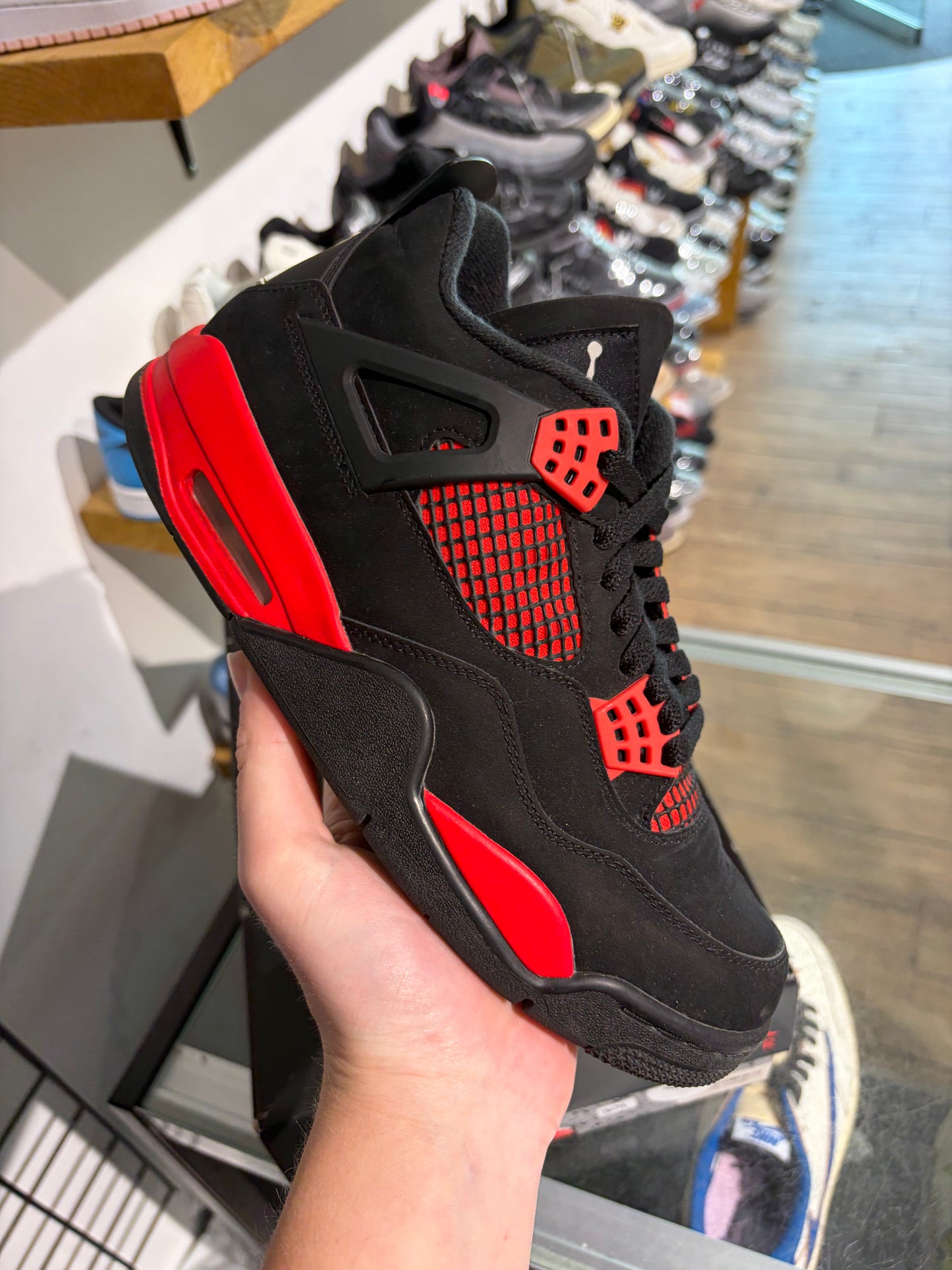Jordan 4 Red Thunder UK 7.5