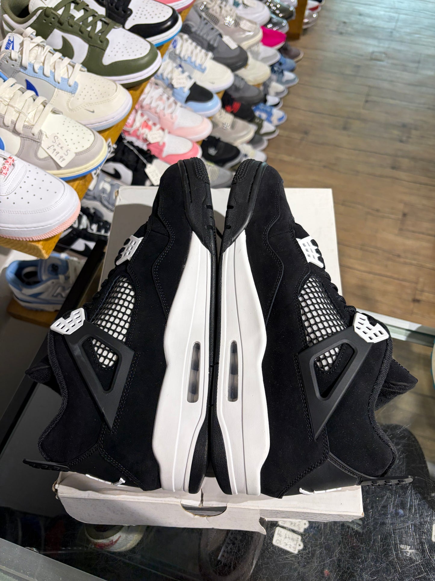 Air Jordan 4 White Thunder UK 12