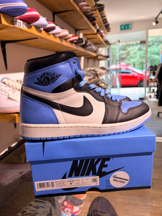 Air Jordan 1 High UNC Toe UK 8.5