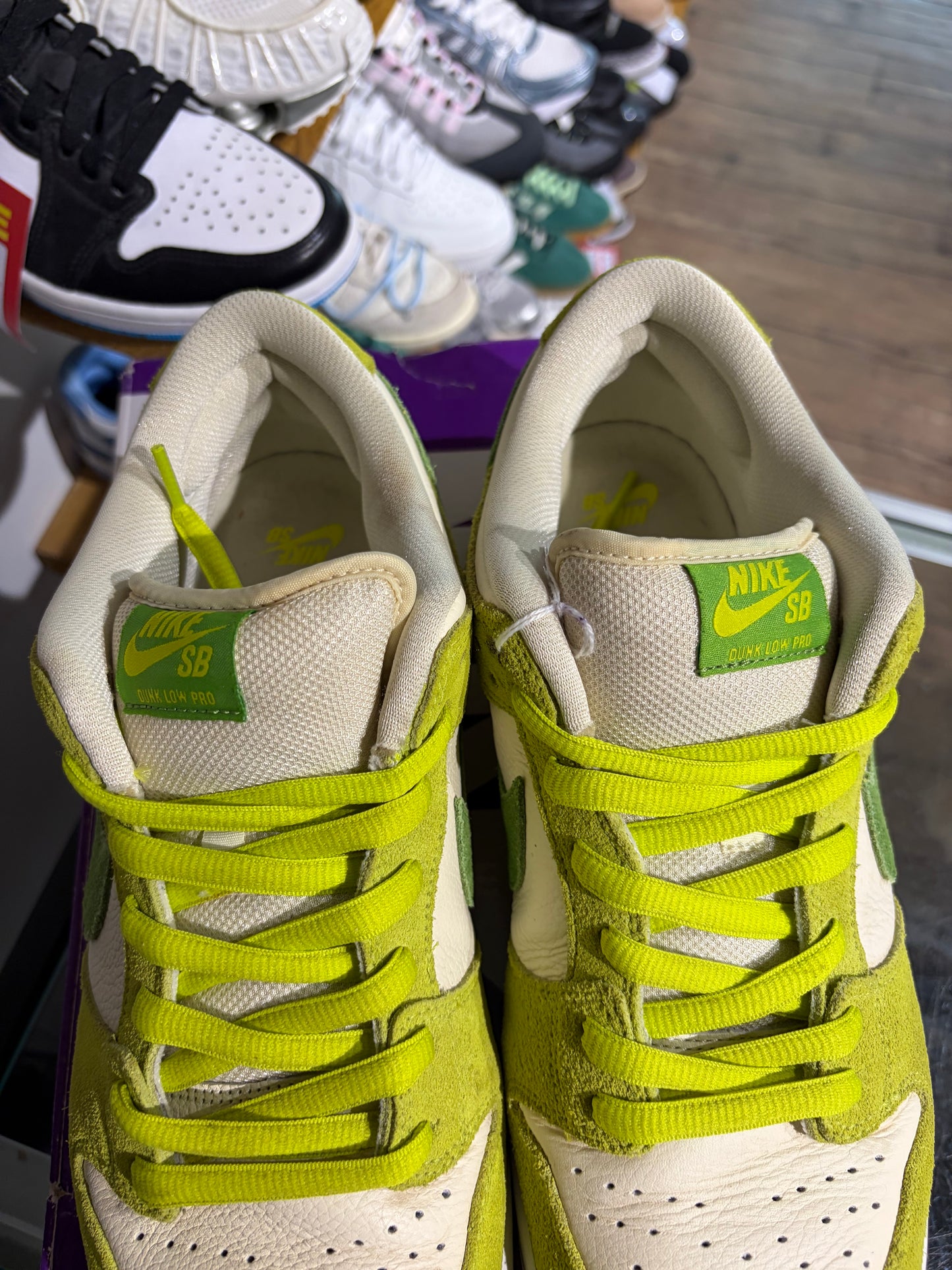 SB Dunk Low Sour Apple UK 11