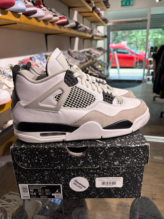 Jordan 4 Military Black UK 9
