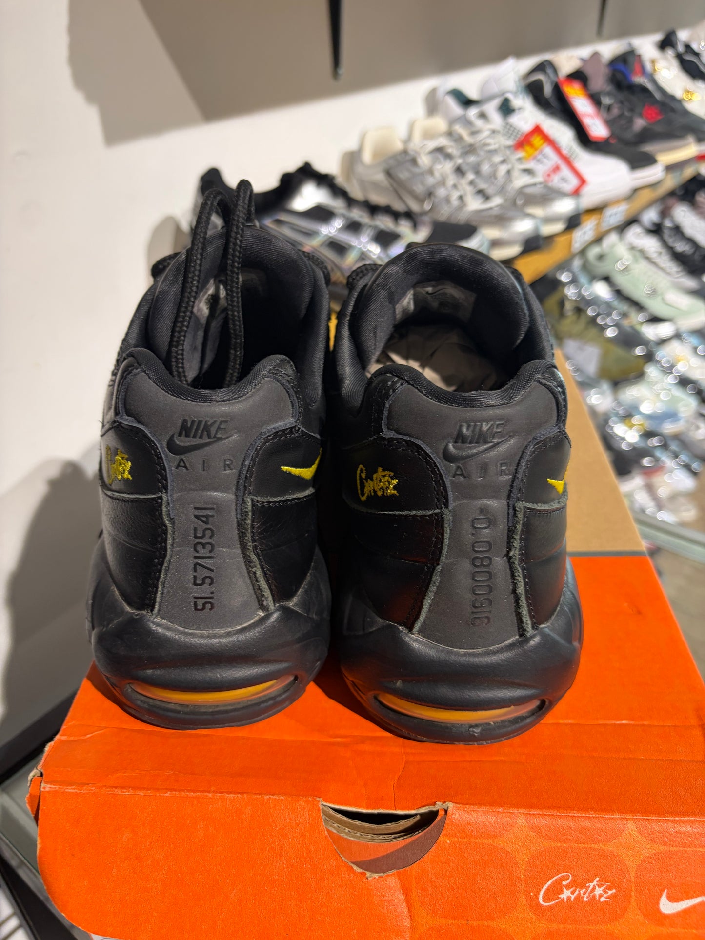 Air Max 95 Corteiz Honey Black UK 9.5 #226