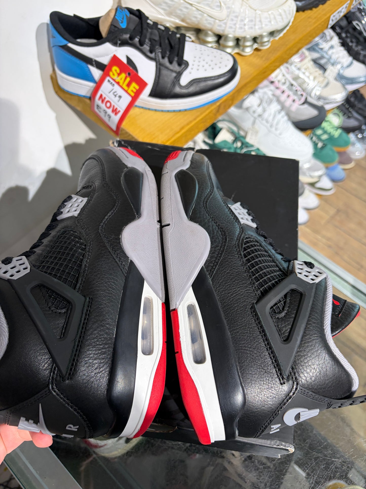 Jordan 4 Bred UK 6