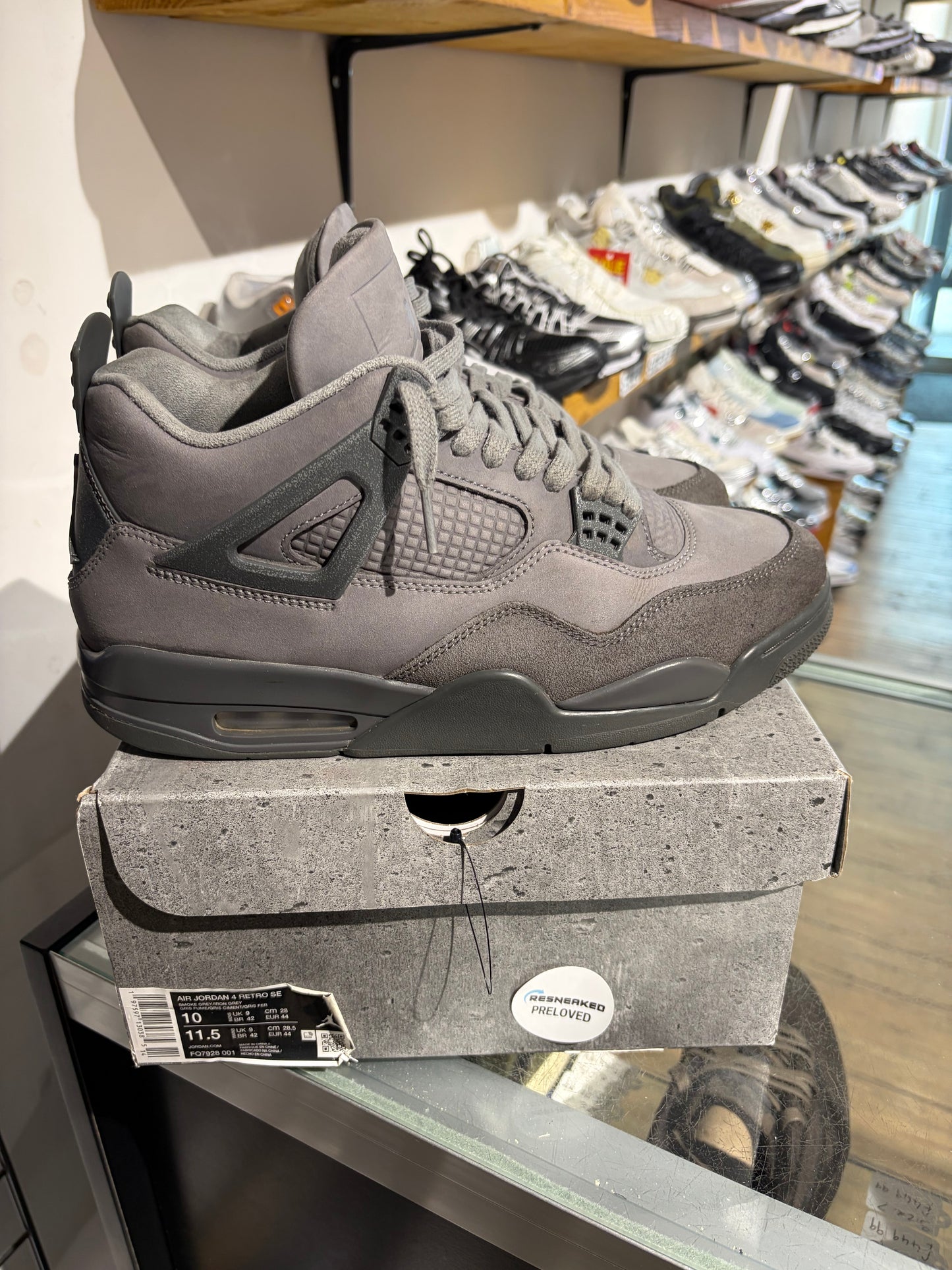 Jordan 4 Wet Cement UK 9