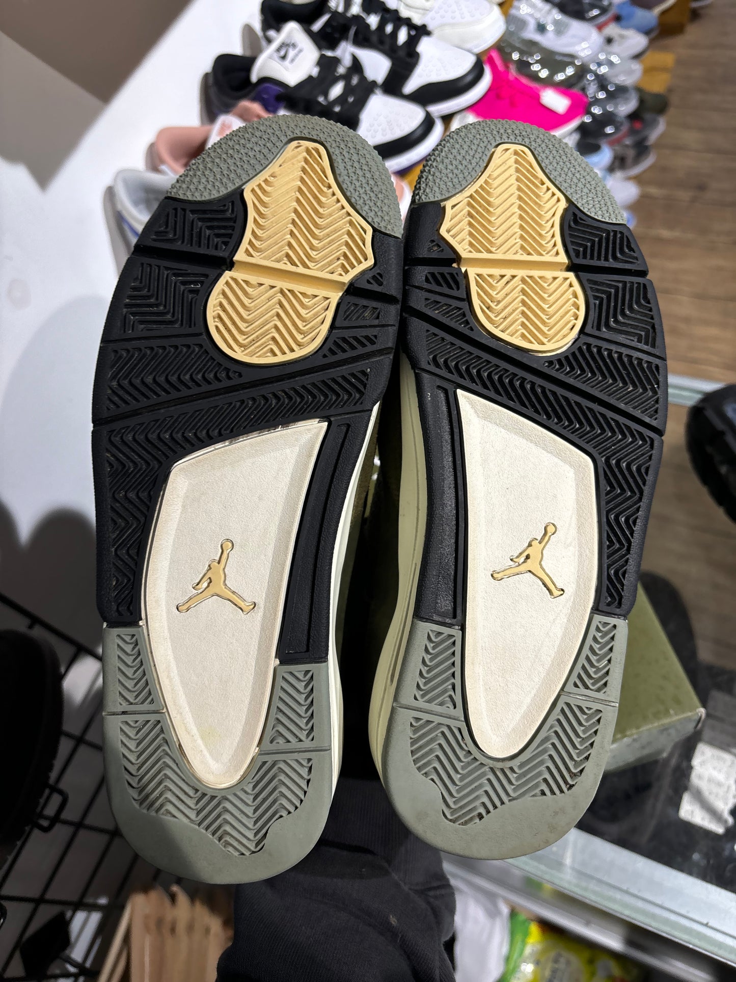 Air Jordan 4 Olive Craft UK 7.5