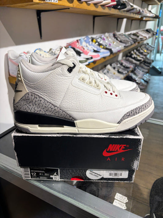 Air Jordan 3 White Cement Reimagined UK 11