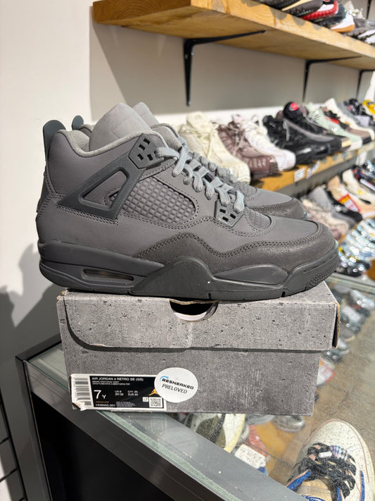 Jordan 4 Wet Cement GS UK 6 #101