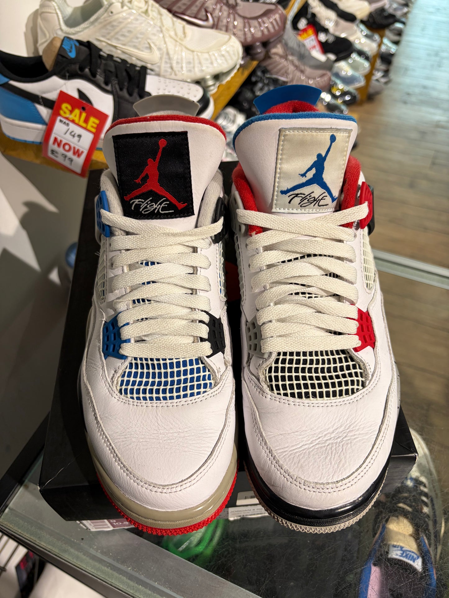 Jordan 4 'What The 4' UK 8 #15