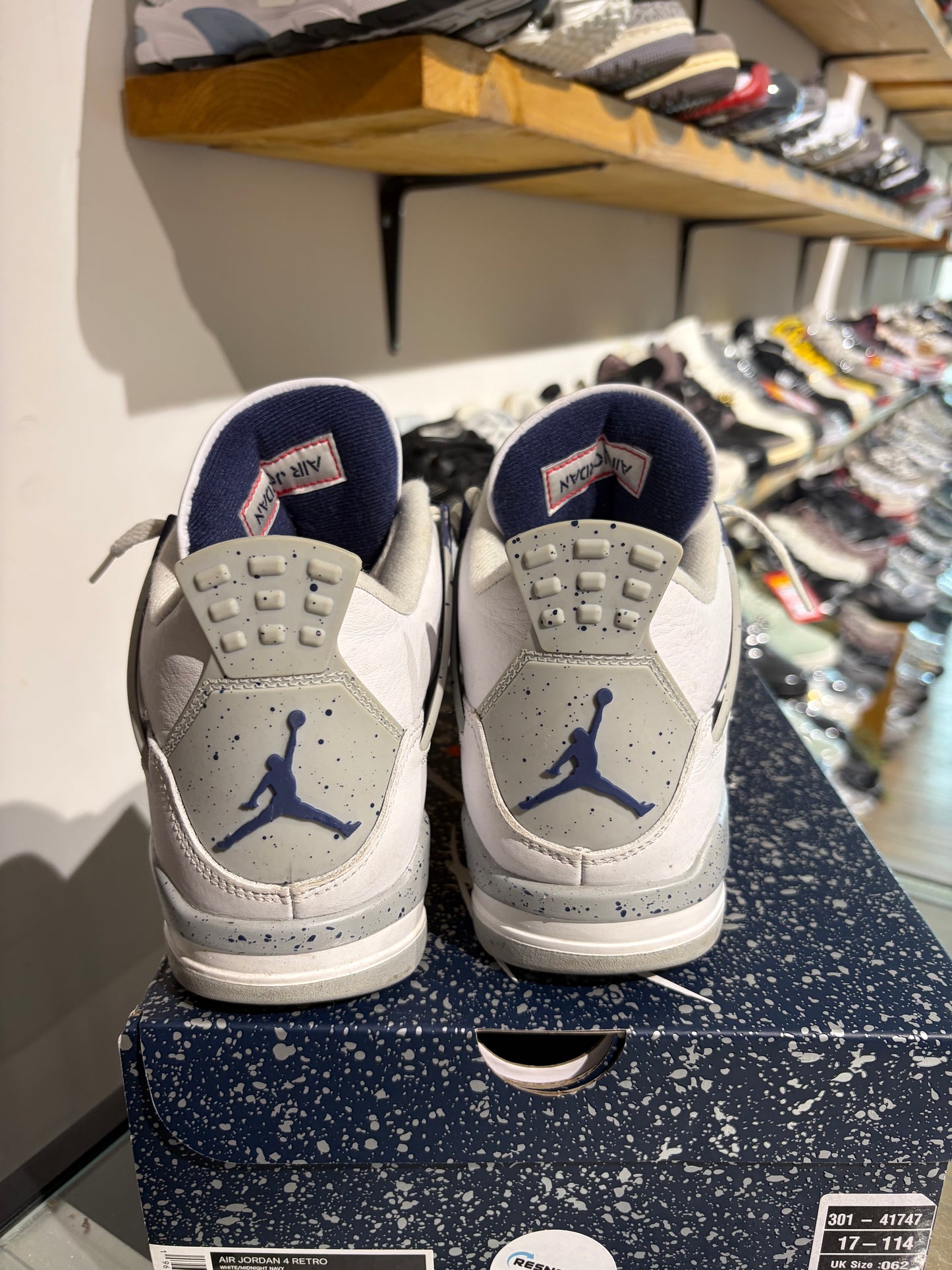 Jordan 4 Midnight Navy UK 6 #178