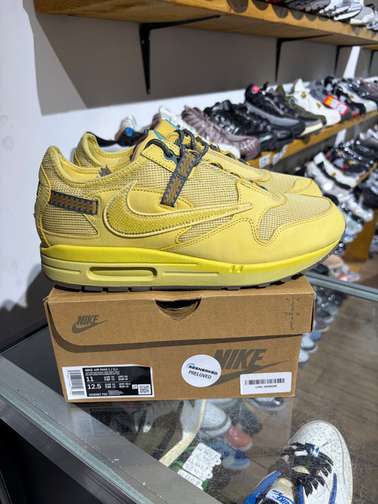 Nike Air Max 1 x Travis Scott Cactus Jack Saturn Gold UK 10