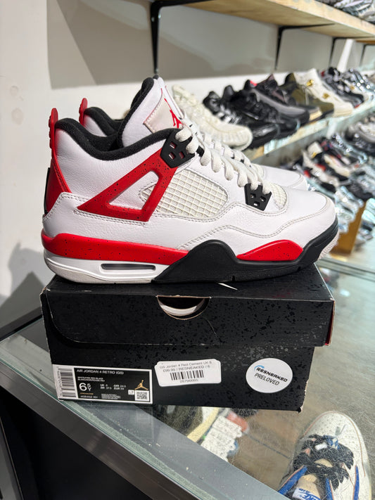 GS Jordan 4 Red Cement UK 6