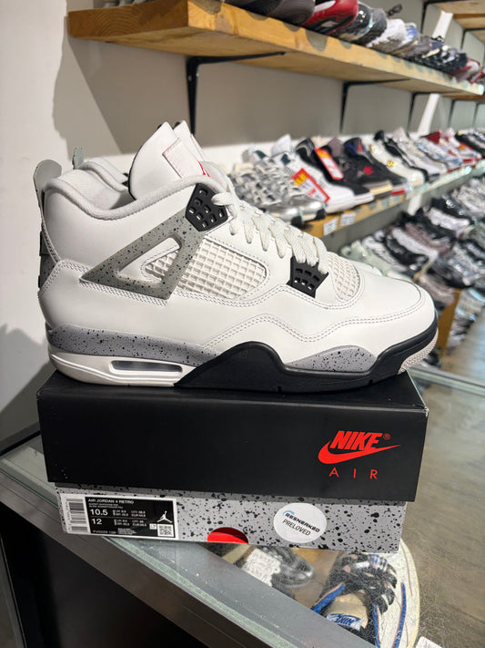 Jordan 4 White Cement UK 9.5 #229