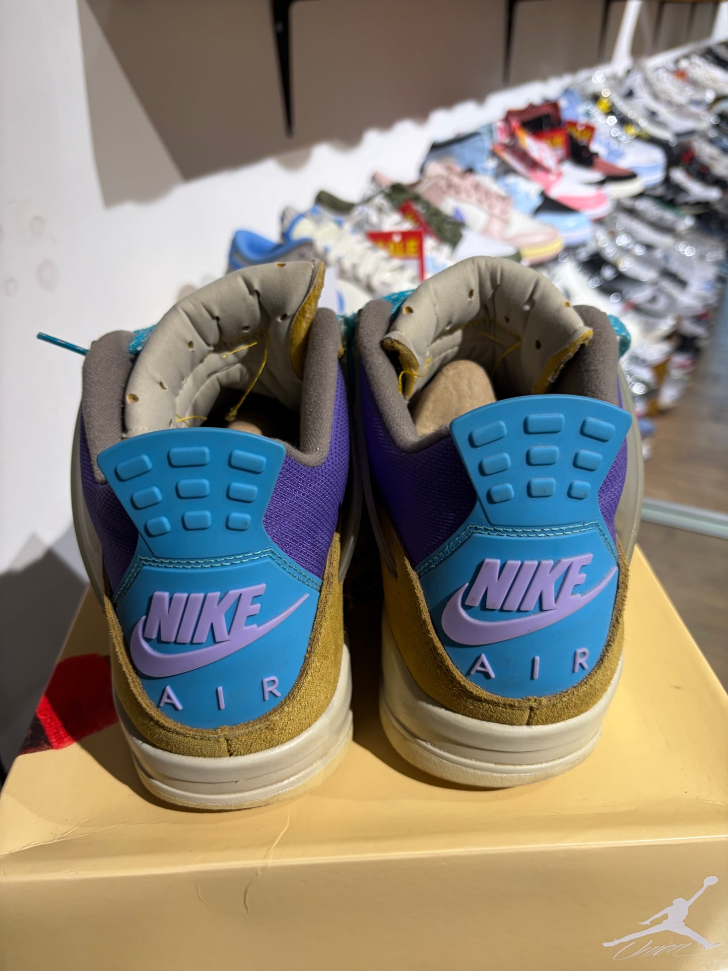 Union x Air Jordan 4 30th Anniversary Desert Moss UK 11