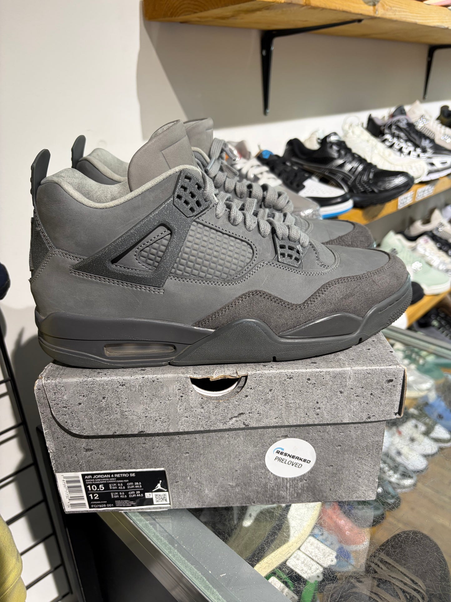 Jordan 4 Wet Cement UK 9.5